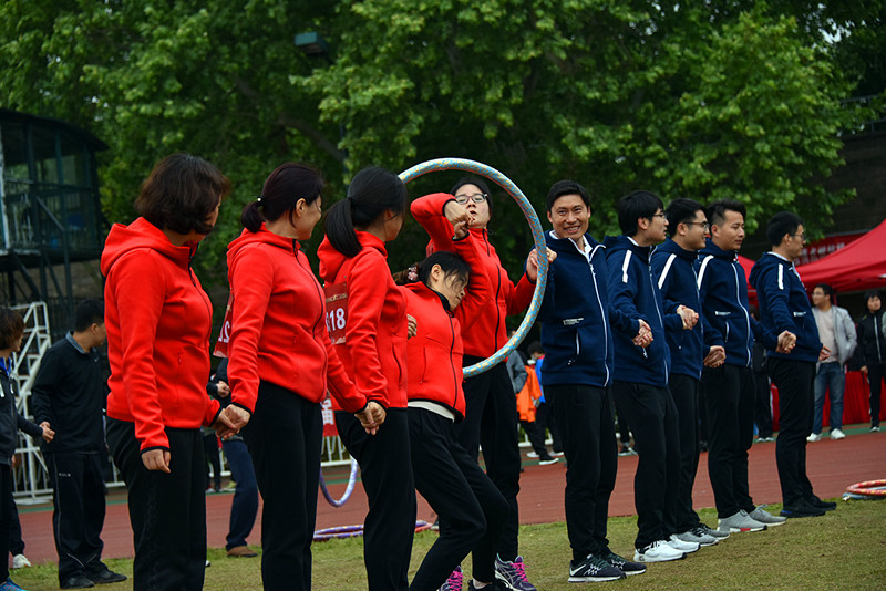 博乐（中国）有限公司参加院第二届职工运动会